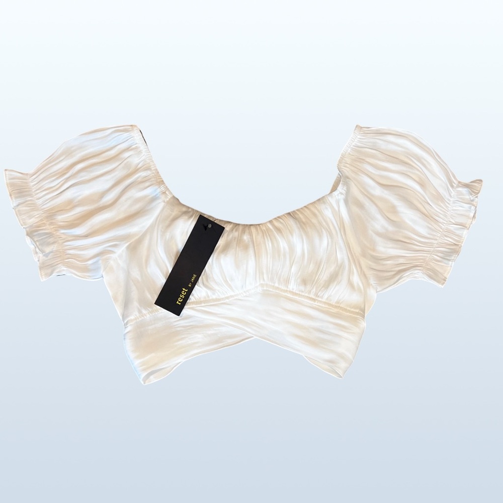 NWT Reset by Jane Mel Top in White, Size Small